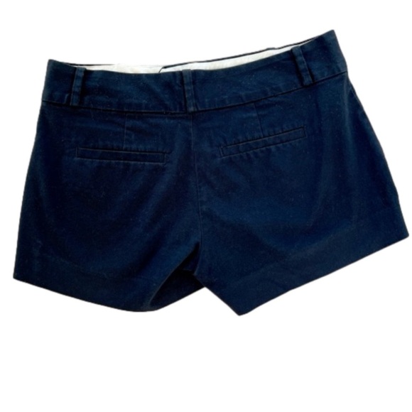 Banana Republic Black Cotton Shorts - Size 2 - Picture 2 of 2